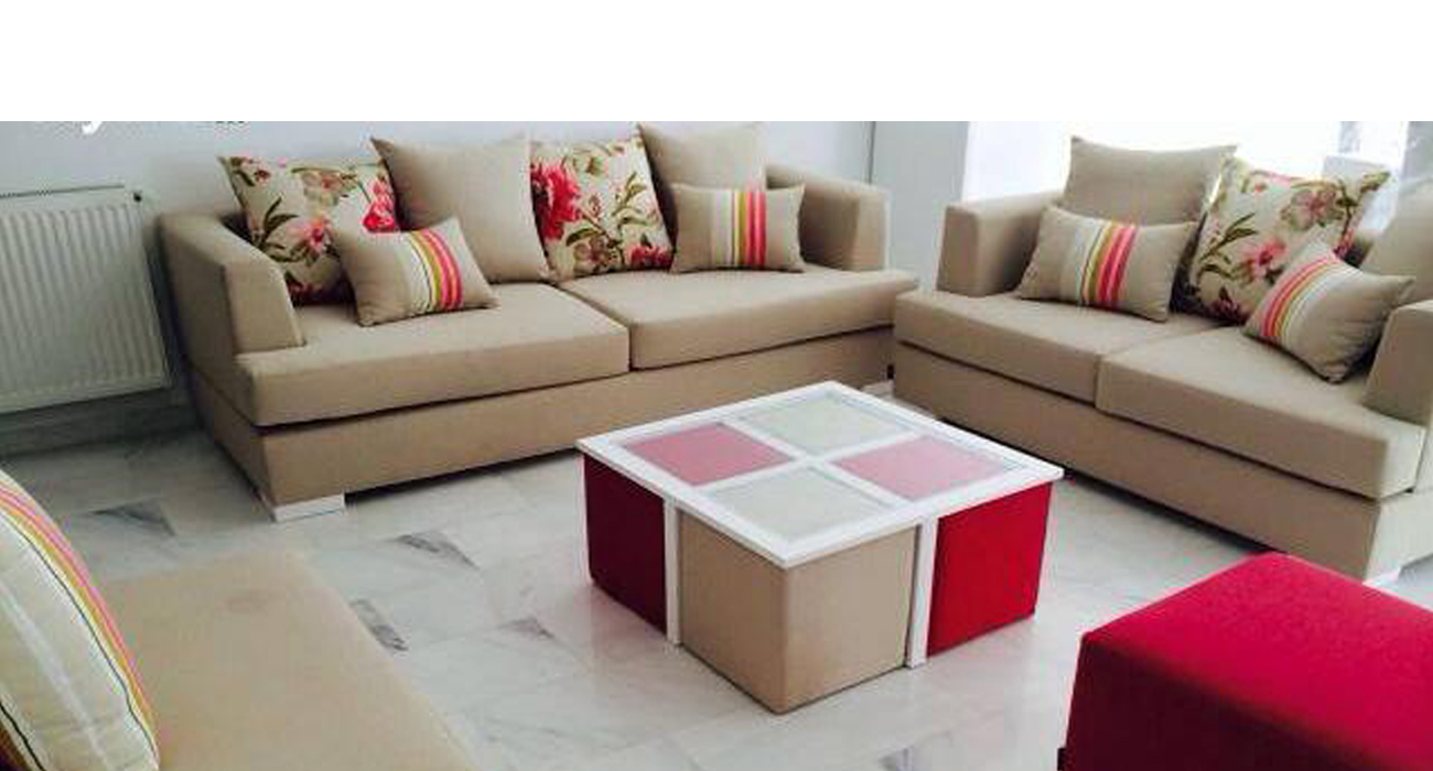 Un salon moderne agréable et chic touslesdeals.tn