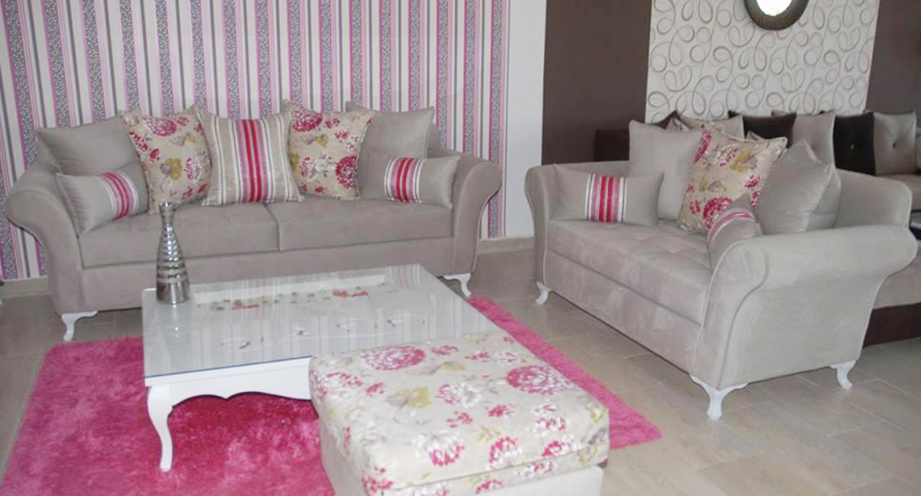 Un salon moderne agréable et chic touslesdeals.tn