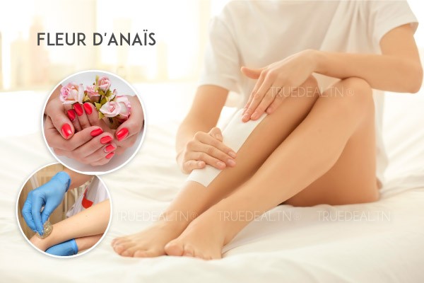 Epilation jambes complètes, bras complètes, aisselles, visage, sourcils + Soin des mains + Pose vernis permanent+Brushing