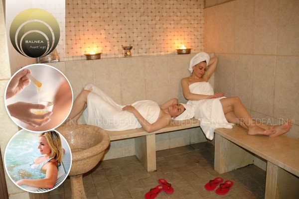 Hammam + Gommage + Enveloppement + Massage relaxant + Epilation corps complet + Piscine et jacuzzi