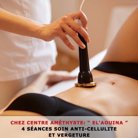 4 Séances Soin Anti-cellulite et Vergeture