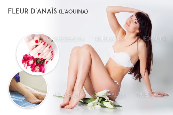 Epilation jambes complètes, bras complètes, aisselles, visage, sourcils + Soin des mains + Pose vernis + Brushing