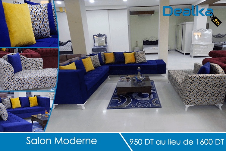 Salon Moderne et Chic à seulement 950Dt. - touslesdeals.tn Salon Moderne et Chic à seulement 950Dt. - touslesdeals.tn