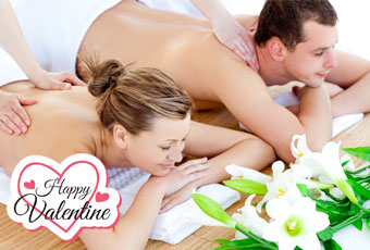 Spécial saint valentin: 2 séances de massage relaxant (40 min) + 2 séances de jacuzzi + 2 nettoyage de peau à 75 dt au lieu de 289 dt au centre Majestic (Centre ville)