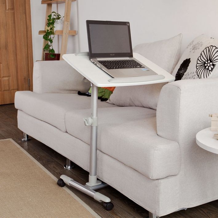 Table de lit pour ordinateur portable avec plateau inclinable