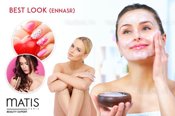 Soin de visage (Matis) + Faux ongles capsule + Gel + Pose vernis permanent + Design + Epilation jambes complètes, bras complètes, aisselles, sourcils, lèvre supérieure + Coupe + Brushing