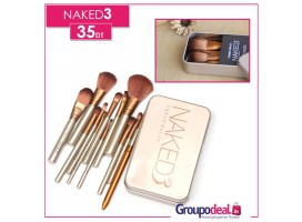 12 pinceaux professionnels Naked 3