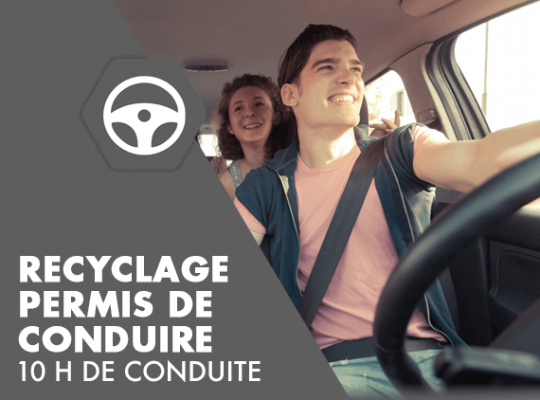 Programme de recyclage en conduite