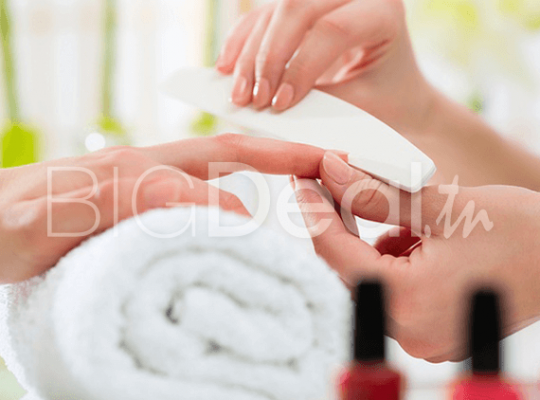 Manicure, massage et soins à 30DT