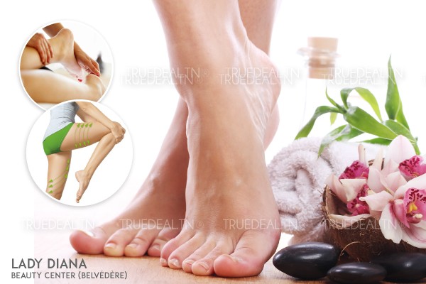 Soin des pieds médicale + Massage jambes lourdes (30 min)