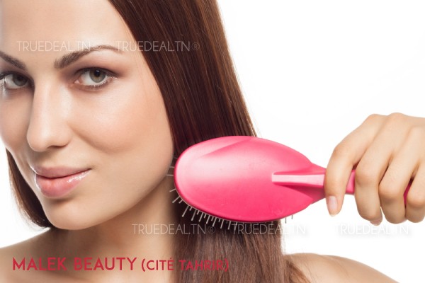 Coloration + Coupe + Brushing + Epilation visage, sourcils, bras complètes, aisselles