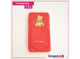 Porte feuille  & Porte Smart-Phone Teddy