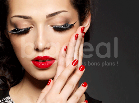 Pose de Gel avec vernis permanent