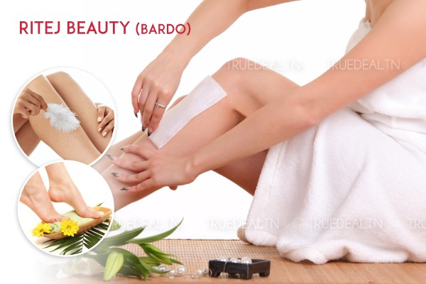 Epilation jambes complètes, bras complètes, aisselles, visage, sourcils + Soin des pieds + Pose vernis permanent pieds + Brushing