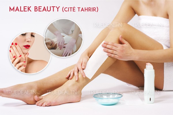 Epilation jambes complètes, bras complètes, aisselles, dos, ventre, maillot intégrale, visage, sourcils + Coupe + Brushing + Soin des mains + Pose vernis