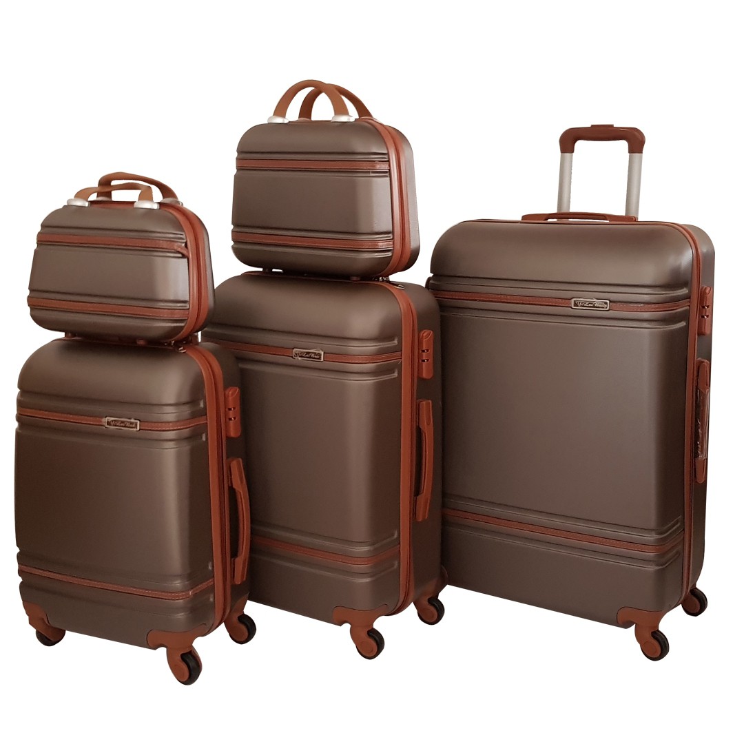 Archivé: Set de 5 valises Style Londonien – Vanity Case – ABS – 4 Roues – Polycarbonate – Avec Mallette