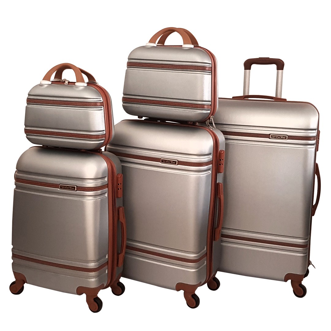 Archivé: Set de 5 valises Style Londonien – Vanity Case – ABS – 4 Roues – Polycarbonate – Avec Mallette