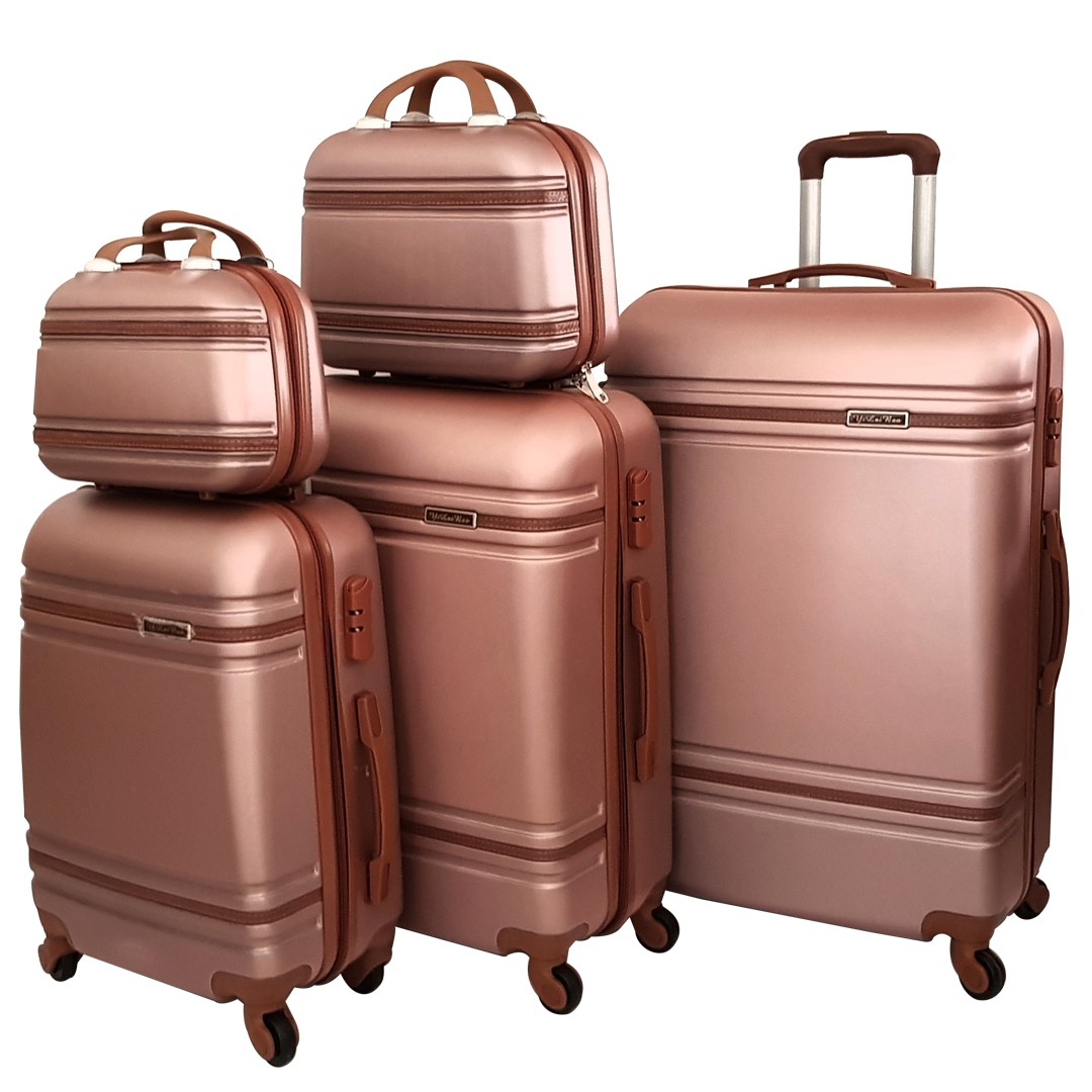 Archivé: Set de 5 valises Style Londonien – Vanity Case – ABS – 4 Roues – Polycarbonate – Avec Mallette