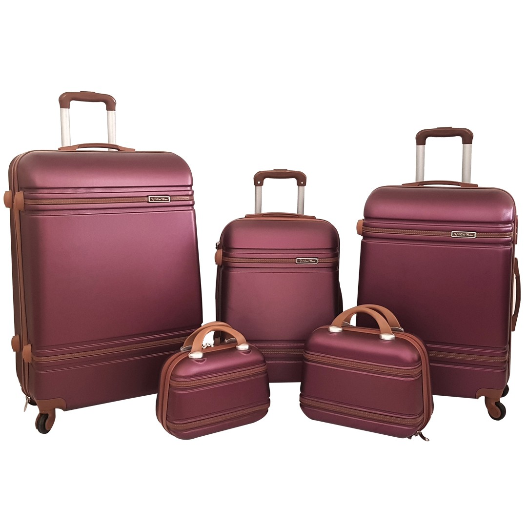 Archivé: Set de 5 valises Style Londonien – Vanity Case – ABS – 4 Roues – Polycarbonate – Avec Mallette