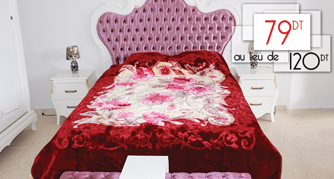 Archivé: Promotion couvertures pour vos chambres à coucher à un prix réduit  89 DT Seulement !