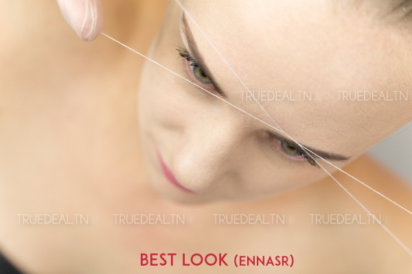 Cil à cil + Pose vernis permanent + Epilation visage (Cil ou Fil), sourcils + Brushing