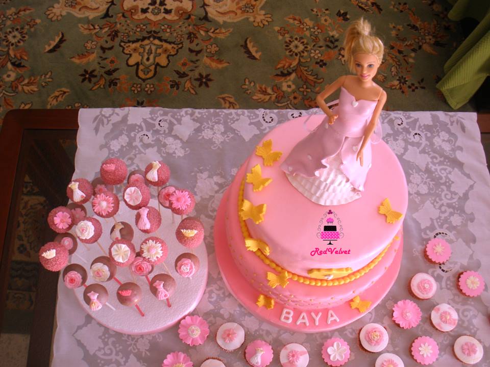 Barbie en rose, Les gâteaux d'anniversaire, Gourmandise Tunisie