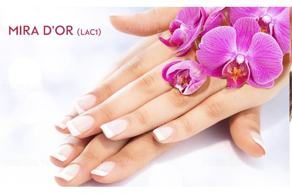 Coloration + Mèches + Coupe + Brushing + Epilation visage, sourcils + Soin des mains + Pose vernis permanent