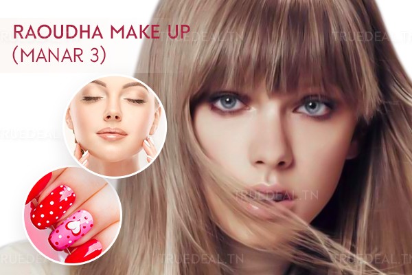 Coloration ou Mèches + Coupe + Brushing + Epilation visage, sourcils + Pose vernis