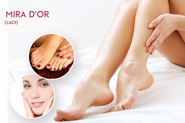 Epilation jambes complètes, bras complètes, aisselles, visage, sourcils + Soin des mains à la paraffine + Soin des pieds à la paraffine + 2 poses vernis + Brushing