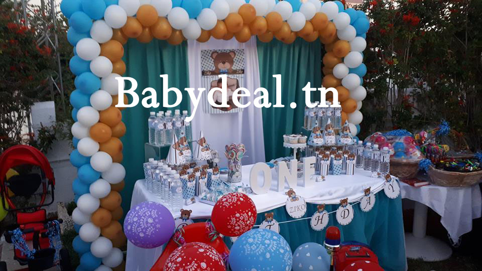 Archivé: Nouveau: Babydeal vous propose une décoration complète pour les anniversaires à 399dt au lieu de 500dt