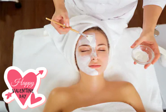 Spécial saint valentin: Soin de visage spécifique + Soin des mains + Soin des pieds + 2 Poses vernis + Epilation des sourcils + Epilation lèvre supérieure à 39 dt au lieu de 150 dt au prestigieux institut The Queen (l'aouina)