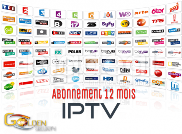 Abonnement IPTV de 12 mois 