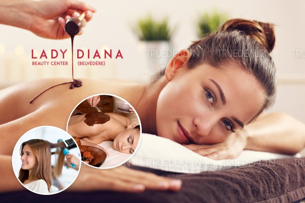 Massage relaxant corps complet (45 min) + Enveloppement chocolat + Infra-rouge + Douche + Brushing